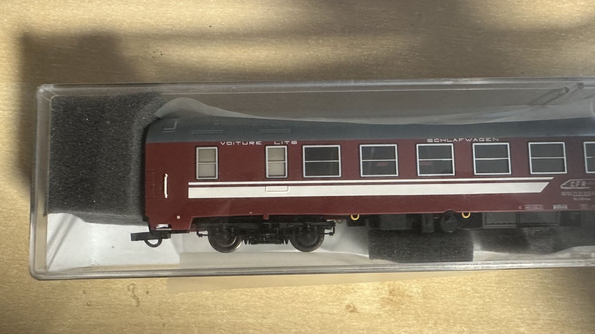 Vagon de dormit MU 1973 CFR Calatori AF 20040