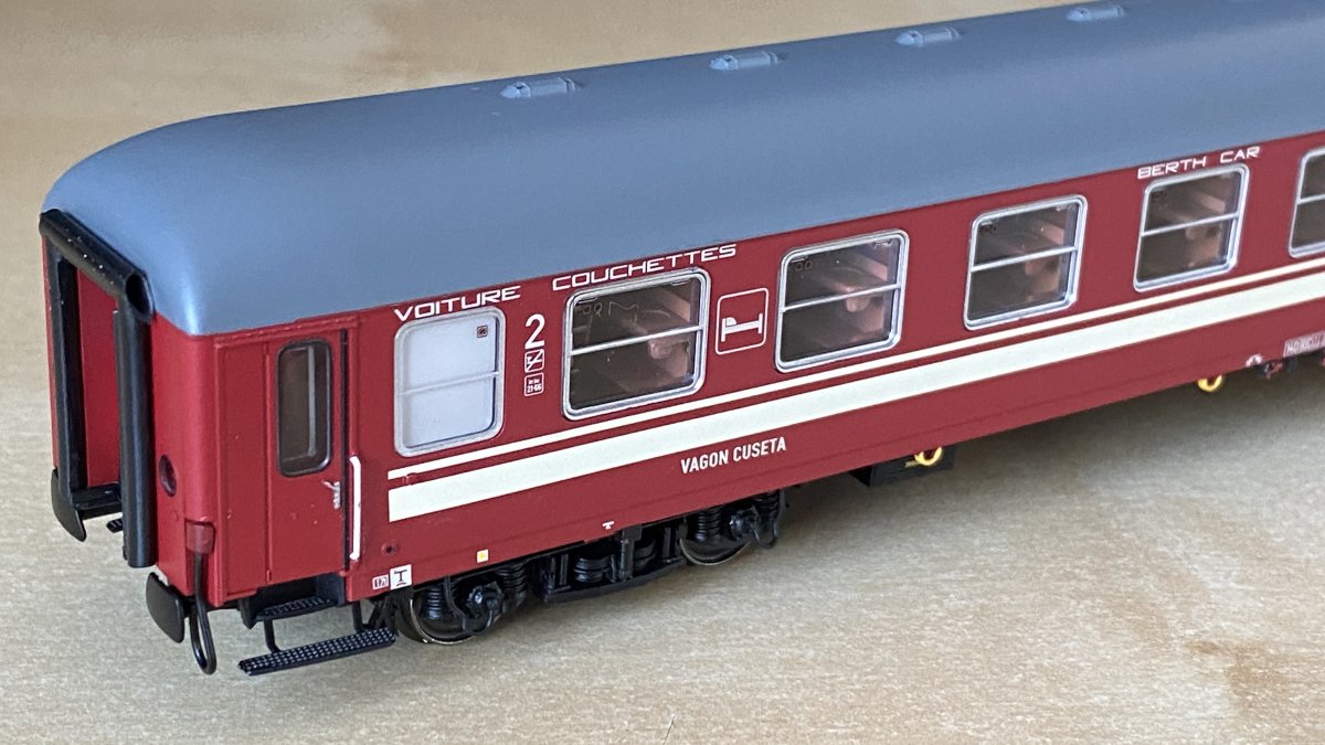 Vagon de calatori cuseta CFR Calatori tip Bcm model AF 20070