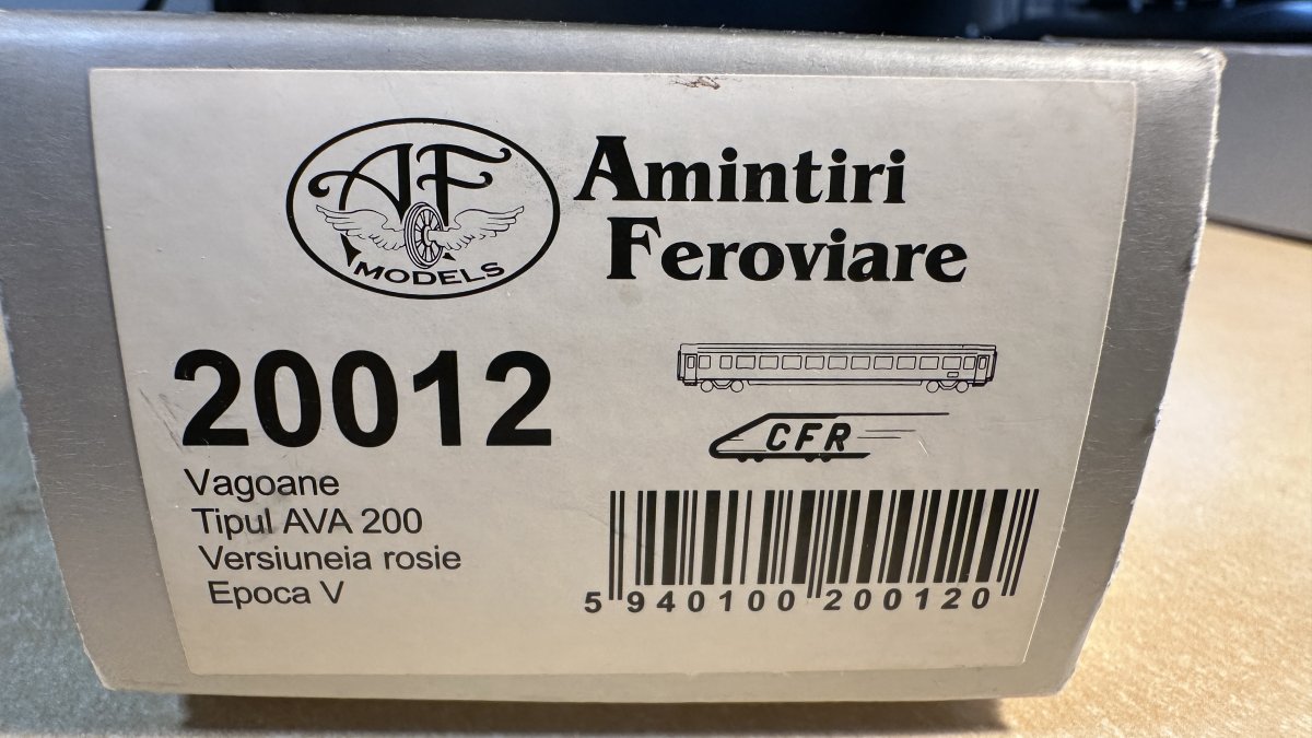 Vagon AVA 200 rosu AF 20012