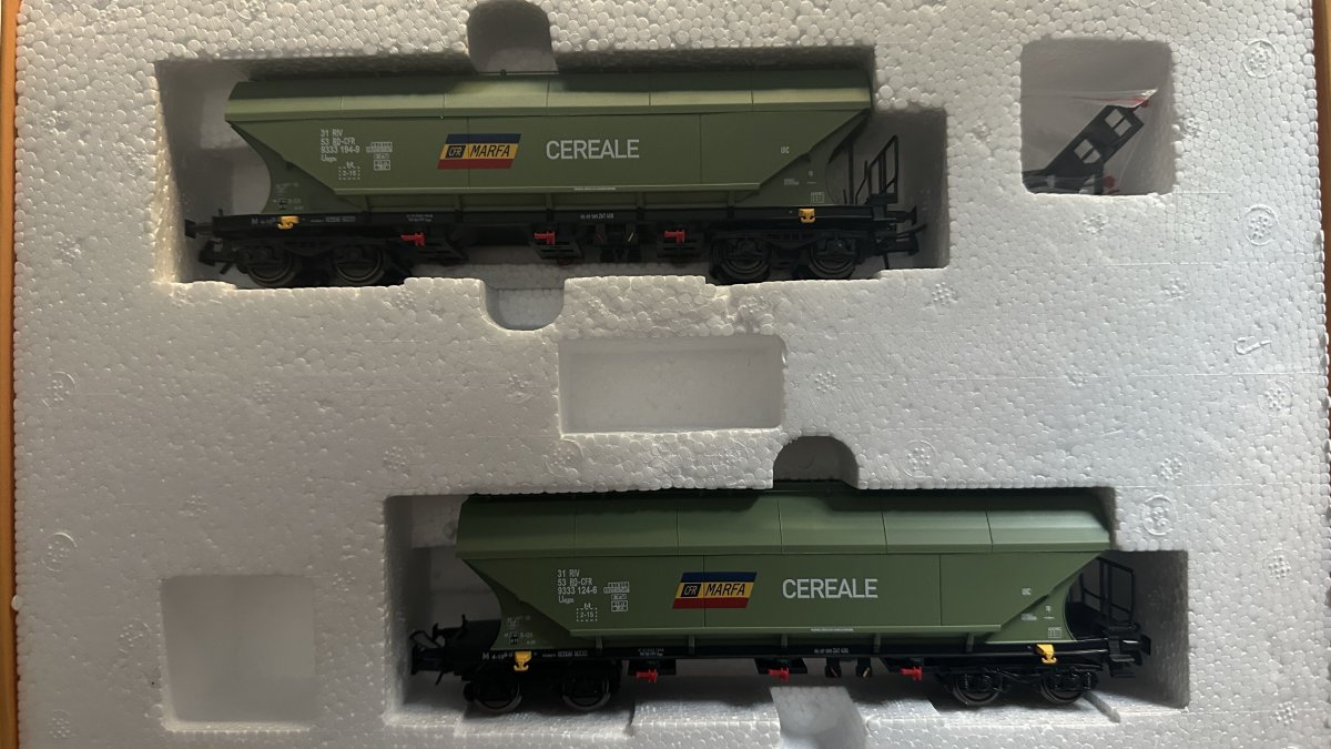 Set de vagoane CFR Marfa siloz Uagps HDG 45001