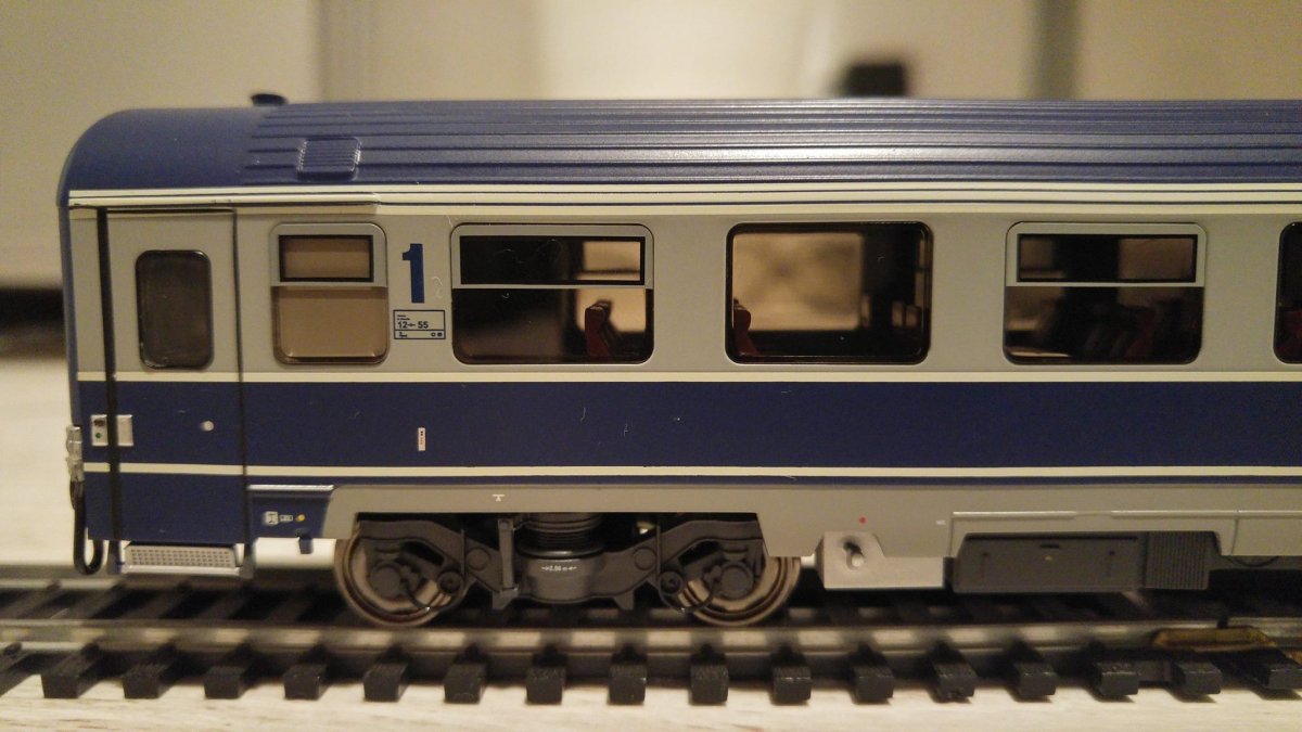 Vagon clasa I AVA 200 express AF 2023 cu lumini