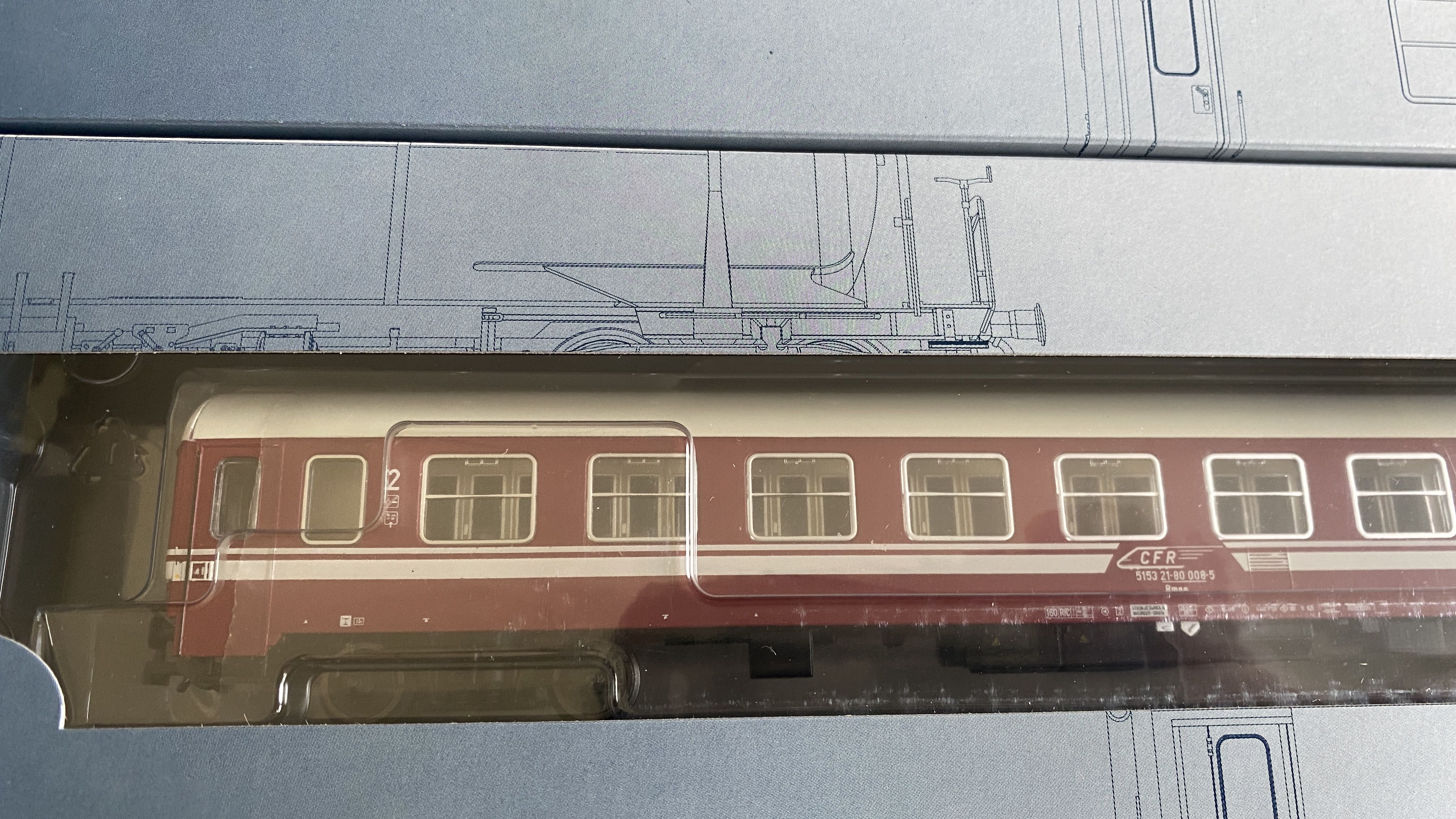 Vagon de calatori CFR Tilig 21-80 Bmee CFR