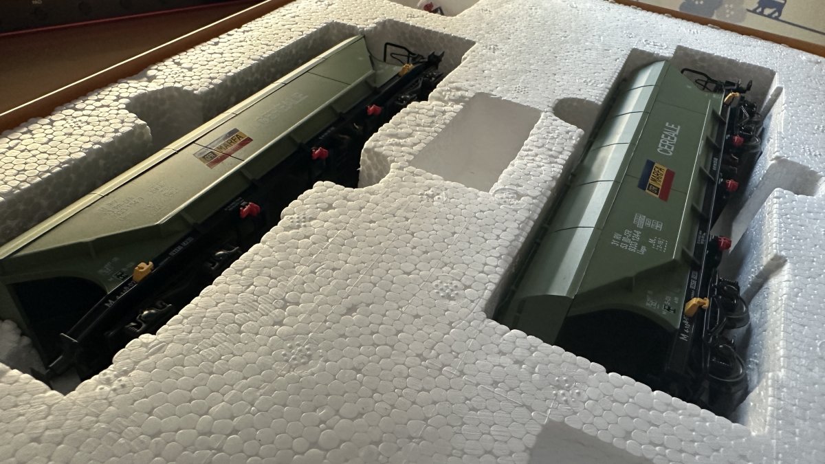 Set de vagoane CFR Marfa siloz Uagps HDG 45001