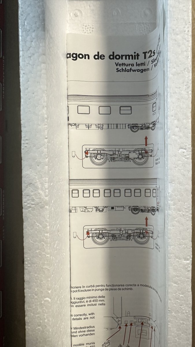 Vagon de dormit tip T2s WLAbmee CFR Calatori  Amintiri Feroviare 20050