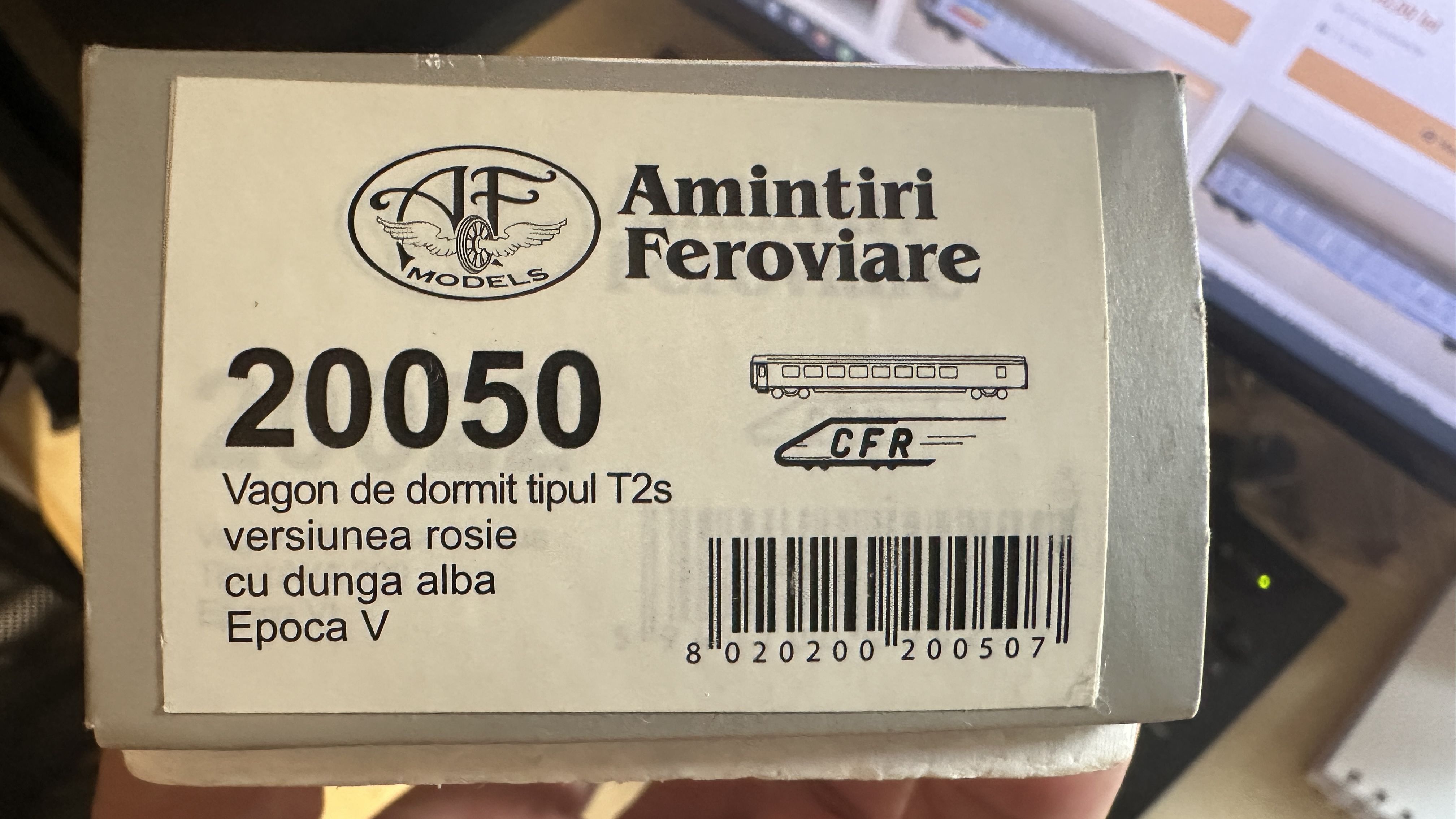 Vagon de dormit tip T2s WLAbmee CFR Calatori  Amintiri Feroviare 20050