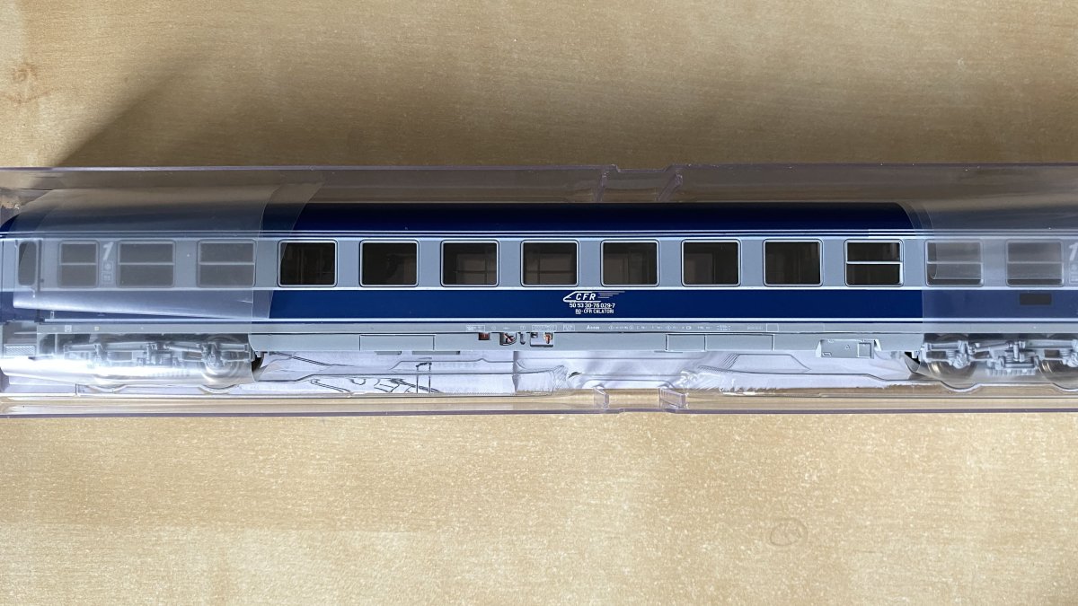 Vagon de calatori clasa I 30-76 Aeem CFR Calatori serie limitata conversie Trains Addicted sta5604