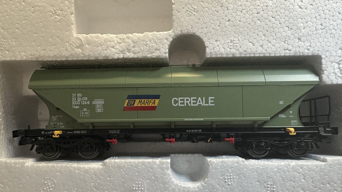 Set de vagoane CFR Marfa siloz Uagps HDG 45001