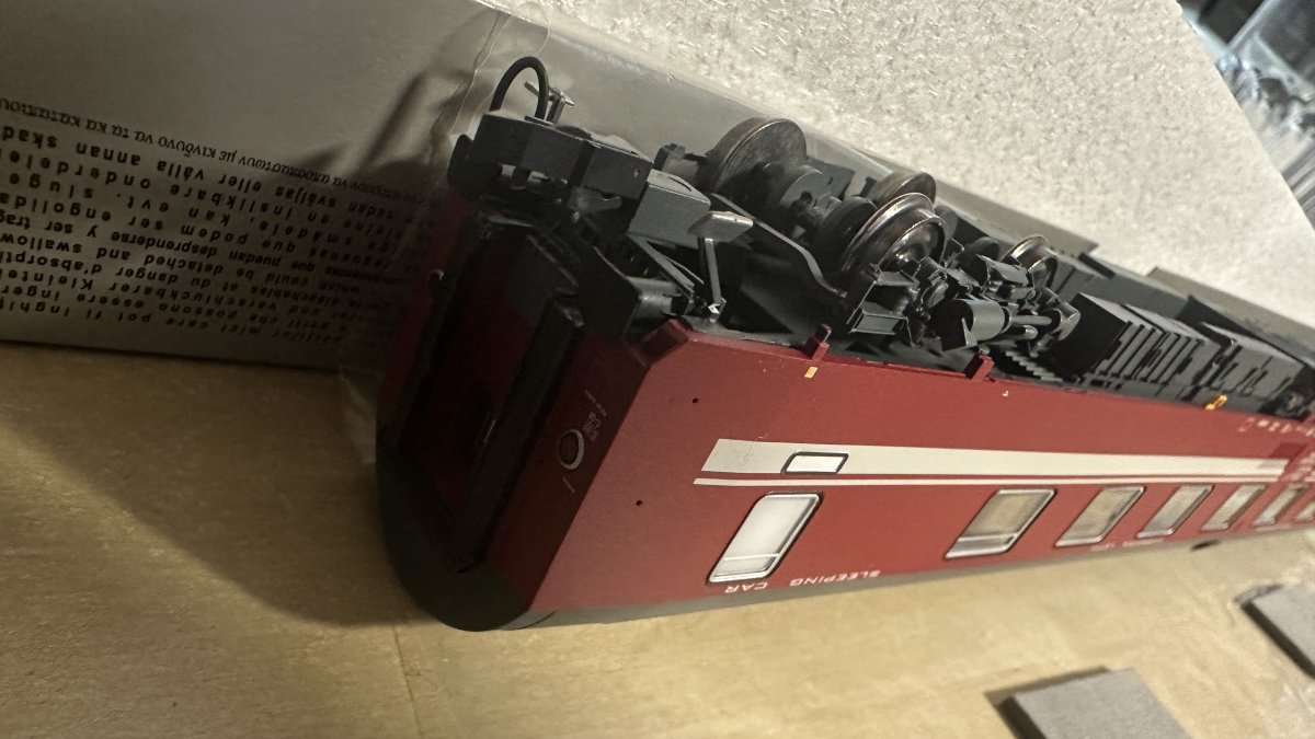 Vagon de dormit tip T2s WLAbmee CFR Calatori  Amintiri Feroviare 20050