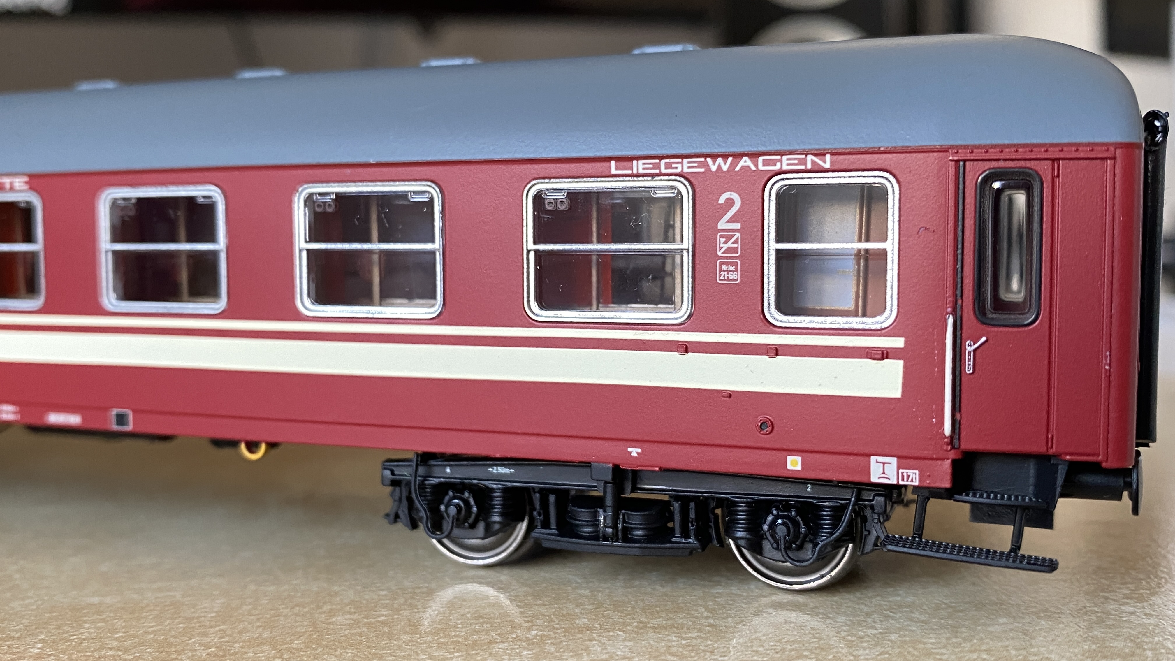 Vagon de calatori cuseta CFR Calatori tip Bcm model AF 20070