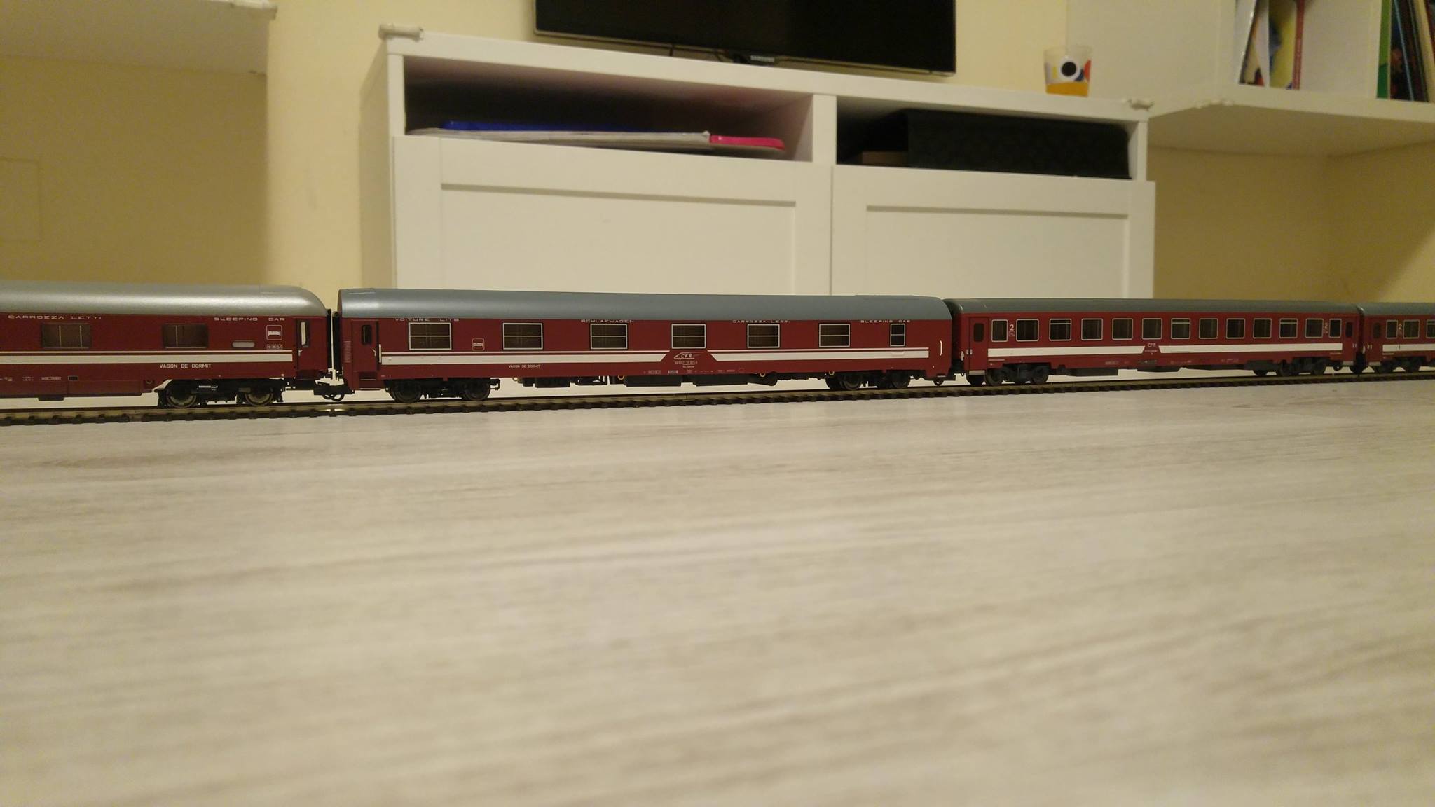 Vagon de dormit MU 1973 CFR Calatori AF 20040