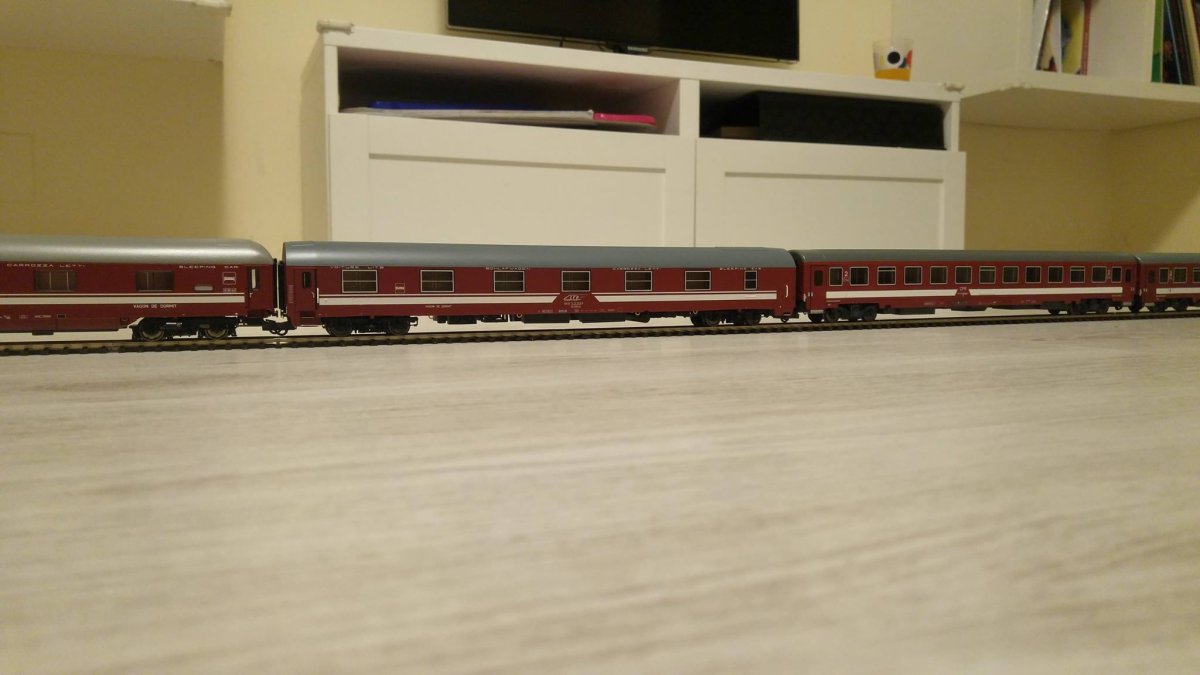 Vagon de dormit MU 1973 CFR Calatori AF 20040