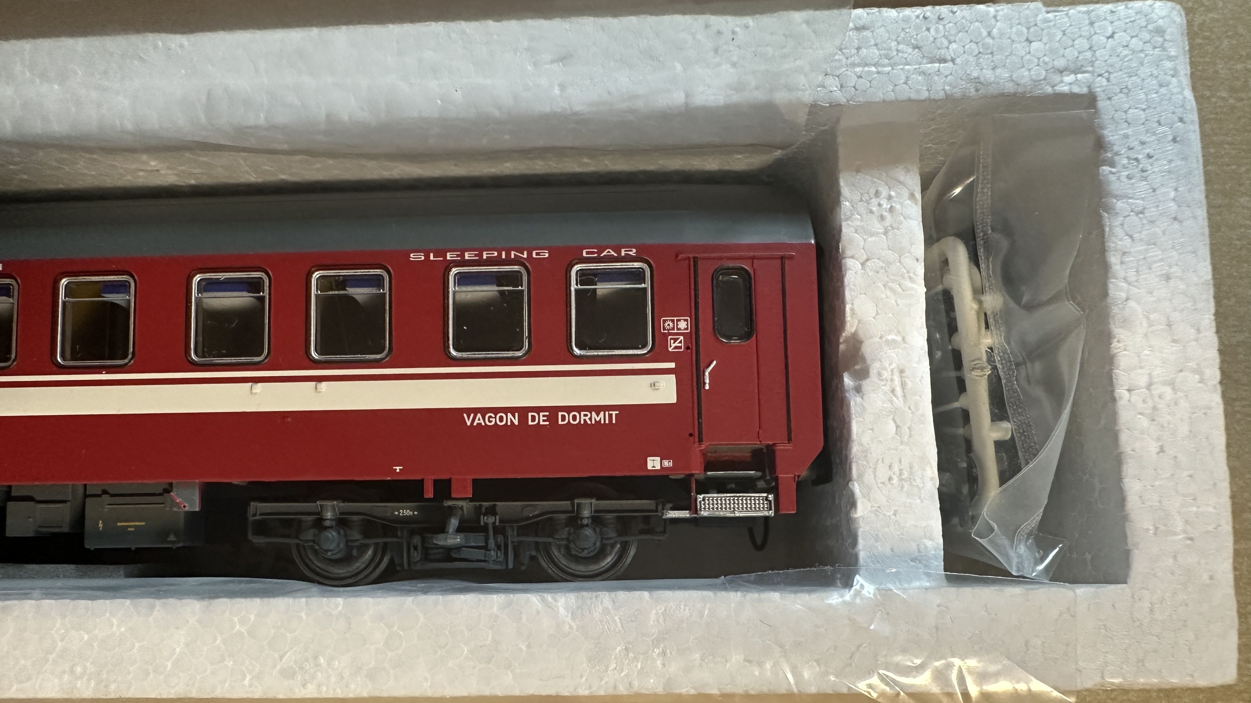 Vagon de dormit tip T2s WLAbmee CFR Calatori  Amintiri Feroviare 20050