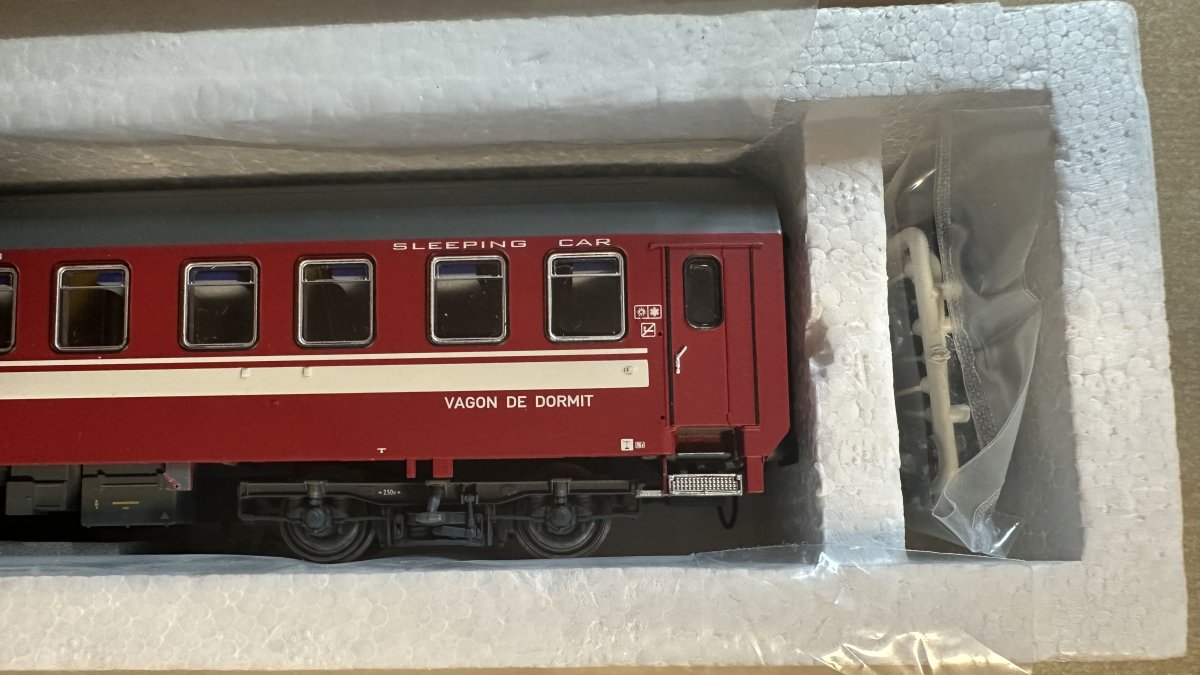 Vagon de dormit tip T2s WLAbmee CFR Calatori  Amintiri Feroviare 20050