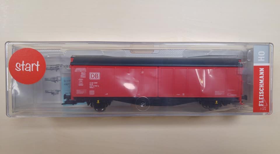 Vagon de marfa DB cu pereti culisanti tip Hbillns Fleischmann 537201