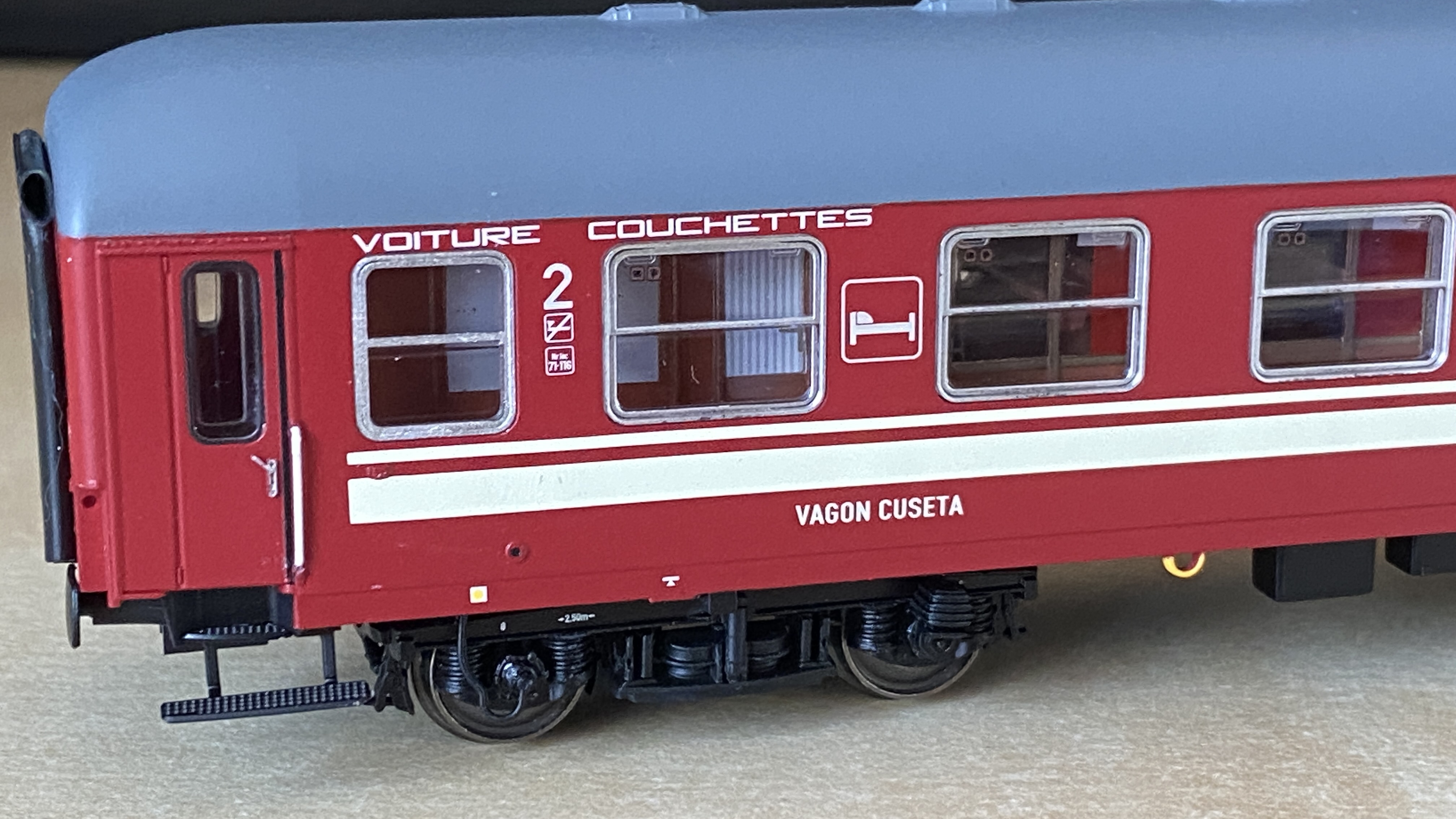 Vagon de calatori cuseta CFR Calatori tip Bcm model AF 20070