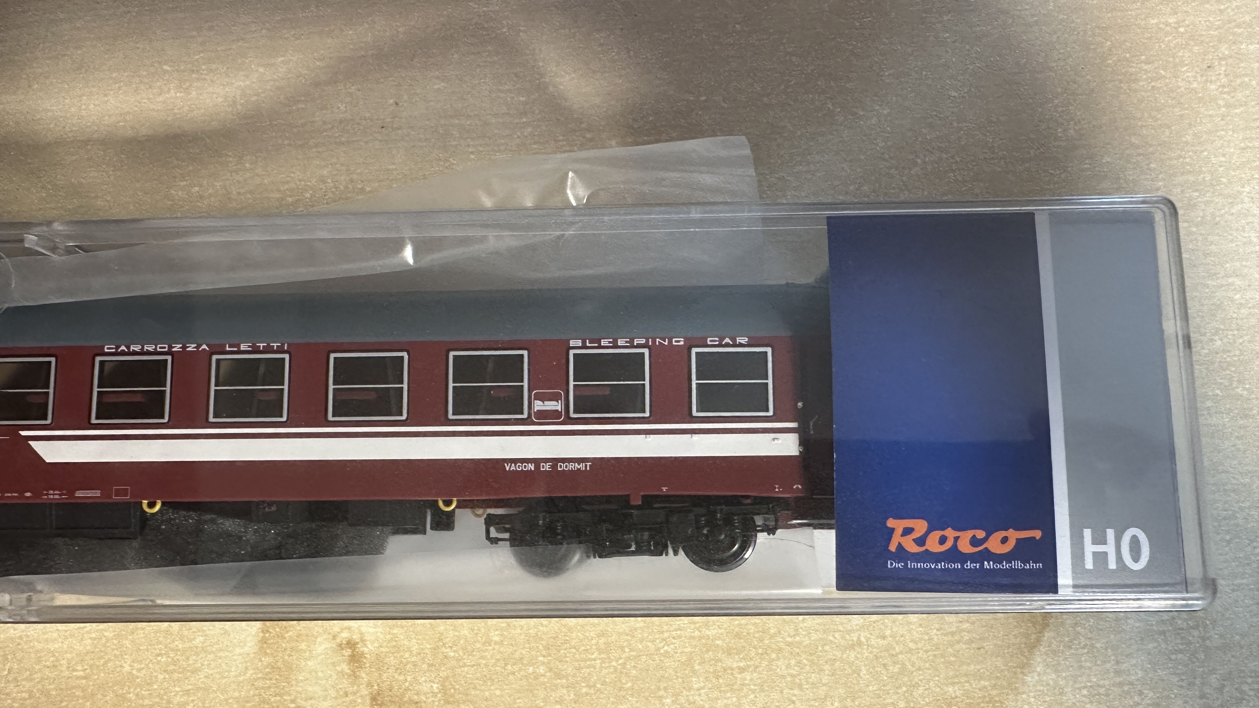 Vagon de dormit MU 1973 CFR Calatori AF 20040