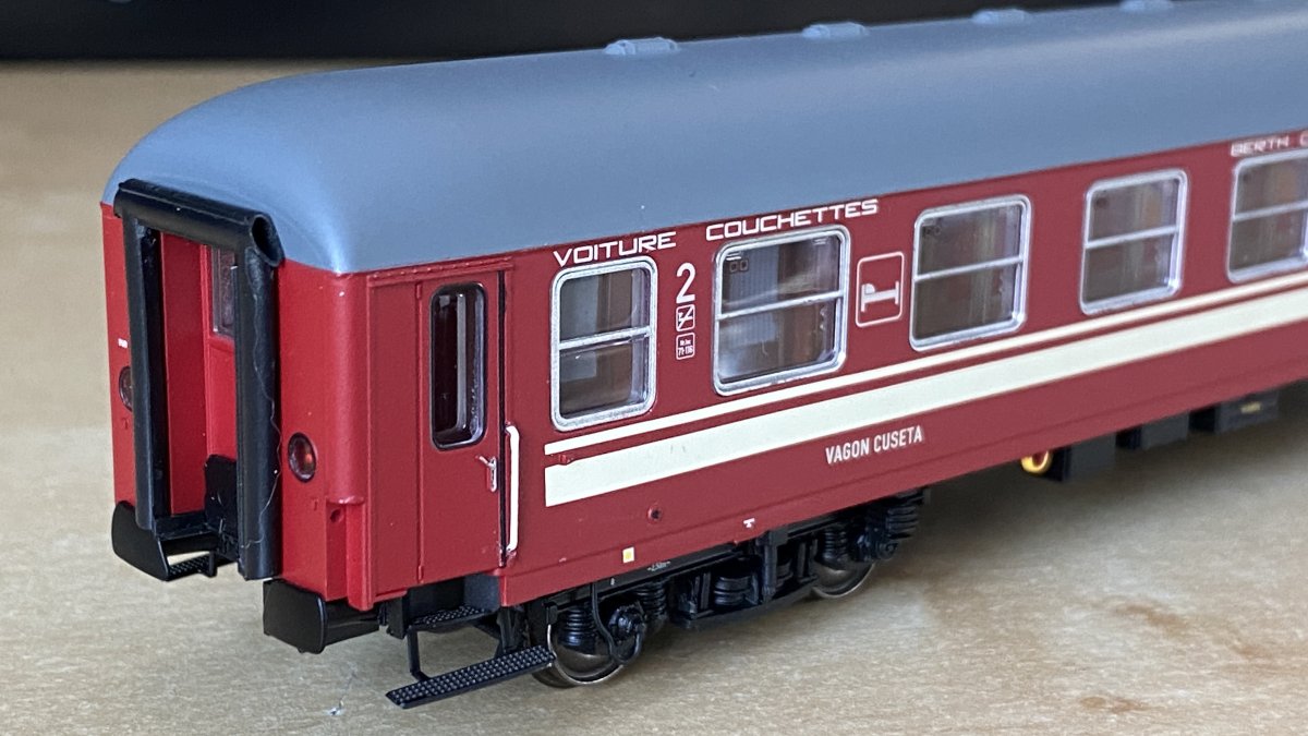 Vagon de calatori cuseta CFR Calatori tip Bcm model AF 20070