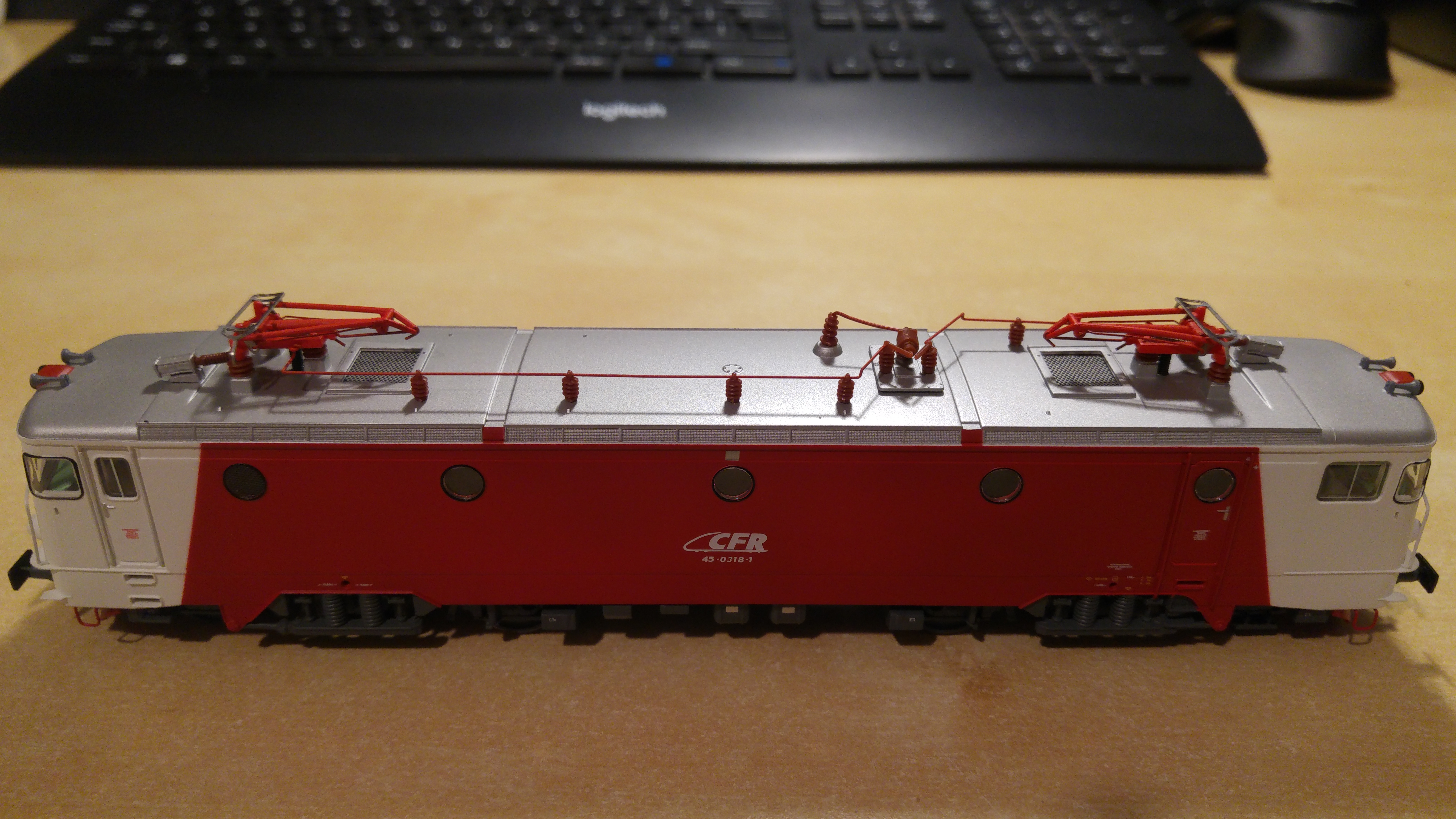 Locomotiva Electrica Siemens Clasa 45 AF 1022 cu decodor digital 45-0318-1