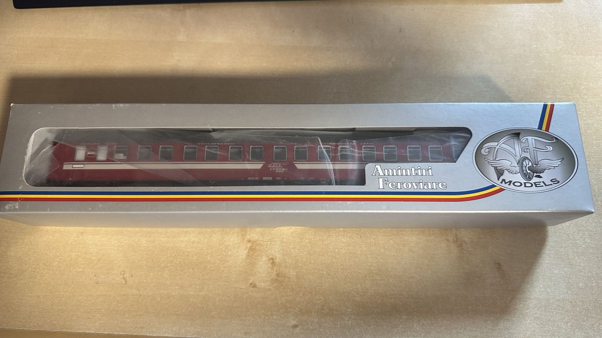 Vagon de dormit tip T2s WLAbmee CFR Calatori  Amintiri Feroviare 20050